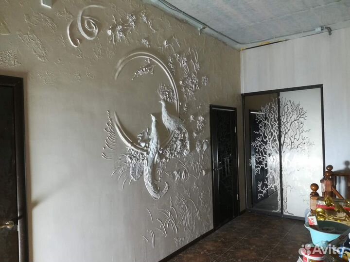 Ремонты квартир под ключь, барельеф