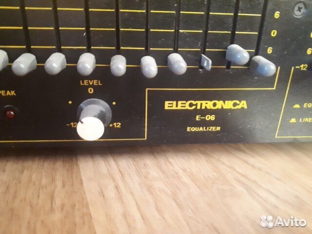 Эквалайзер электроника E-06