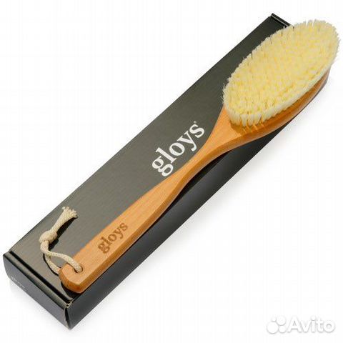 Щетка для сухого массажа gloys Soft (39 см)