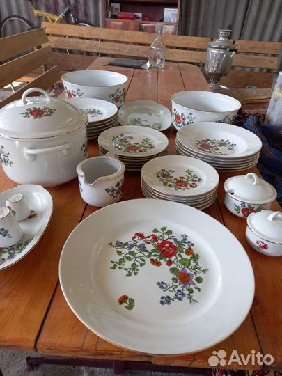 Сервиз столовый jlmenau GDR