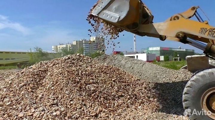 Щебень вторичный5-20 с доставкой