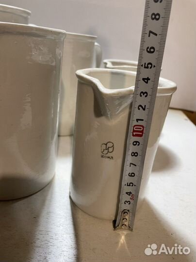 Керамический кувшин СССР новый химостойкий