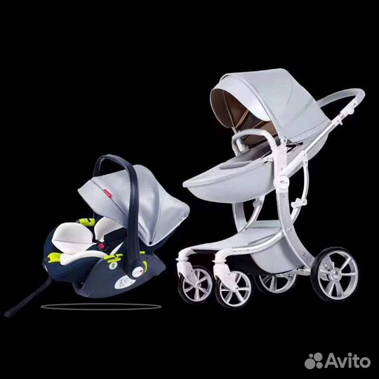 Коляска 2 в 1 и 3 в1 Luxmom 608-2