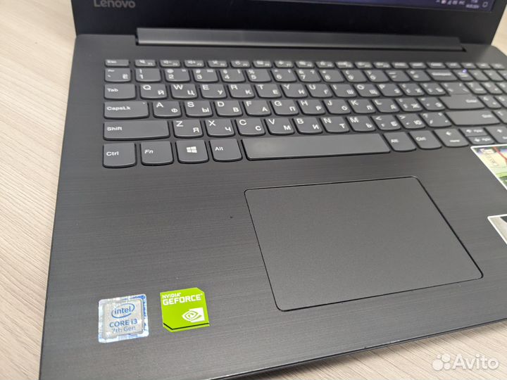 Игровой ноутбук lenovo i3-7/8gb DDR4/mx 110 /SSD