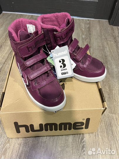Ботинки hummel на девочку 35р