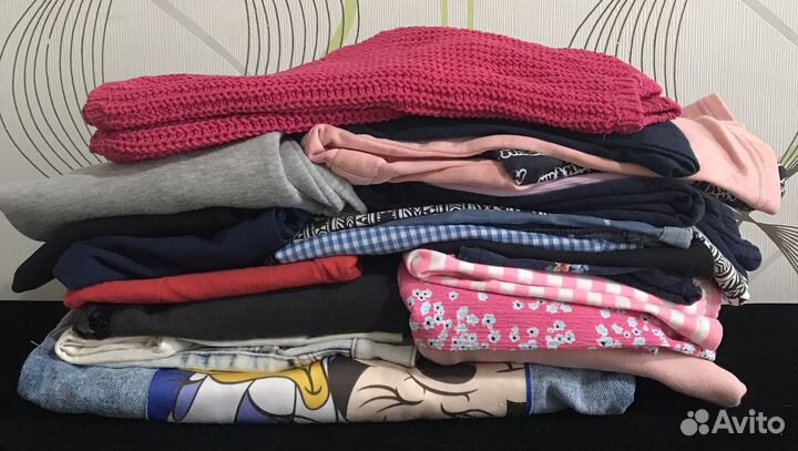 Пакет вещей для девочки 122-134