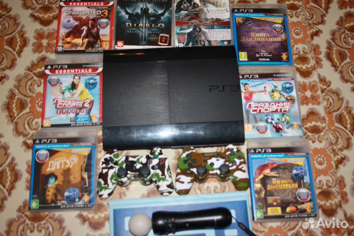 PS3 доп. комплектующие