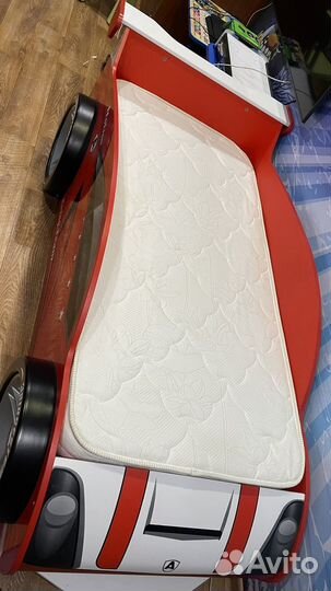 Детская кровать-машина формула 1