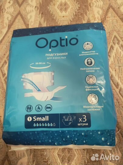Подгузники для взрослых (optio)