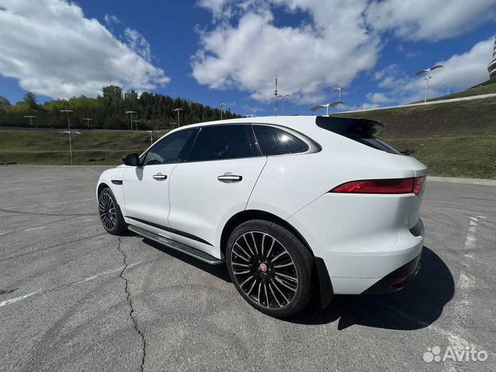 Jaguar F-Pace 2.0 AT, 2017, 69 000 км