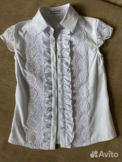 Блузка школьная