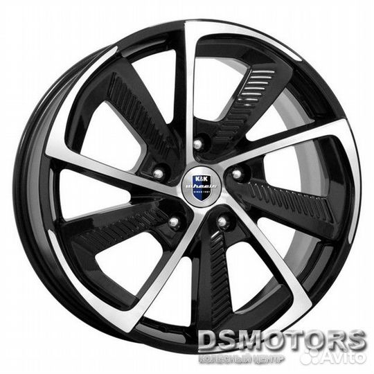 Диски C.T.G. 8.0/18 5x112 ET40 d66.6 алмаз чёрный