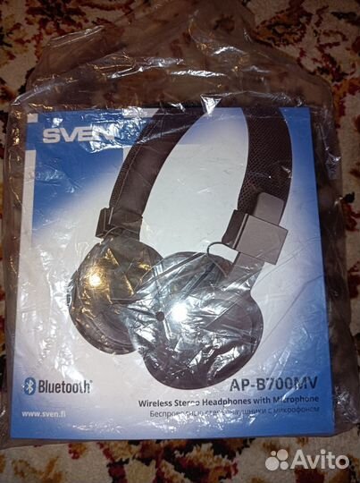Наушники гарнитура Sven AP-B700MV Bluetooth