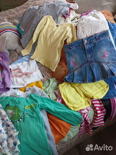 Детские вещи пакетом для девочек 86 92 бесплатно