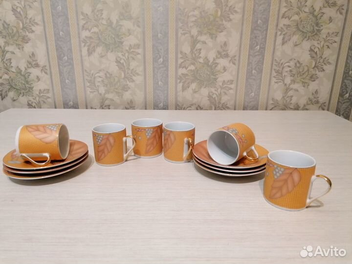 Кофейный сервиз (Японский фарфор Yamasen)