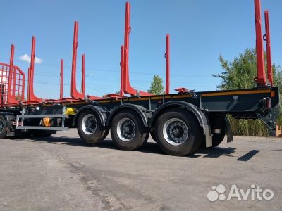 Полуприцеп лесовоз (сортиментовоз) АПС 553604, 2023