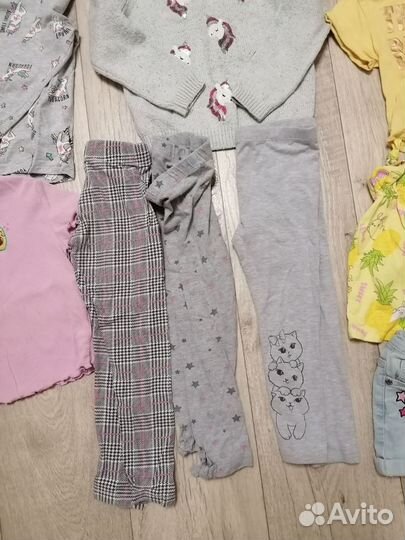 Детские вещи пакетом для девочек 104 110