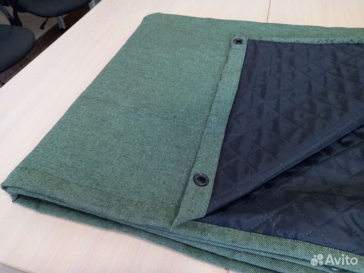 Штора в гараж(утеплённая), брезент