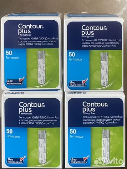 Тест-полоски Contour plus