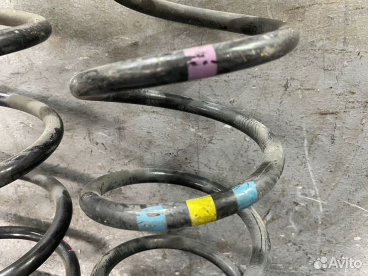 Пружина комплект задняя Citroen C4 B7