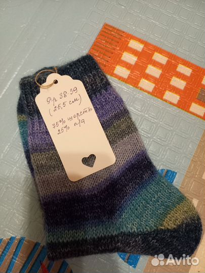 Носки вязаные ручной работы женские