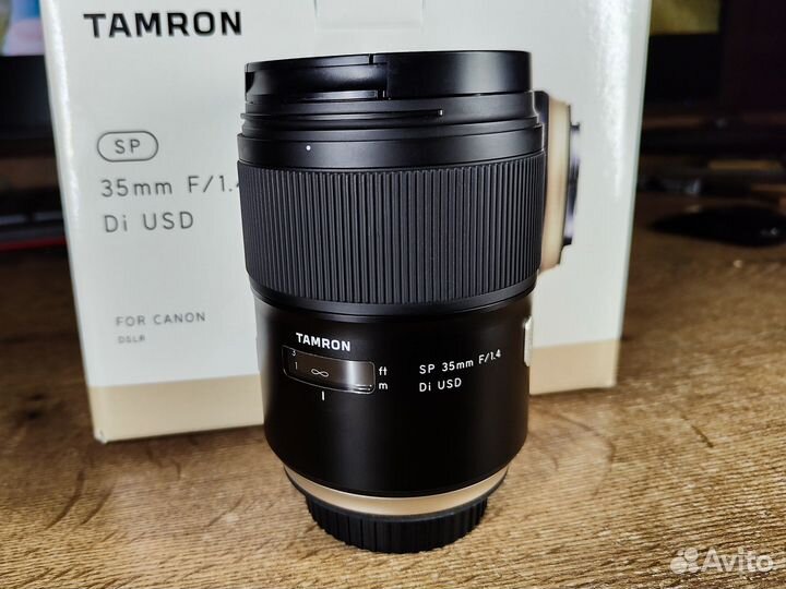 Tamron SP 35mm F/1.4 canon EF (гарантия 3 года)