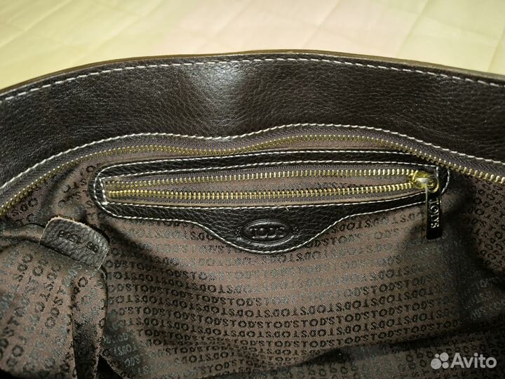 Сумка Tod's натуральная кожа