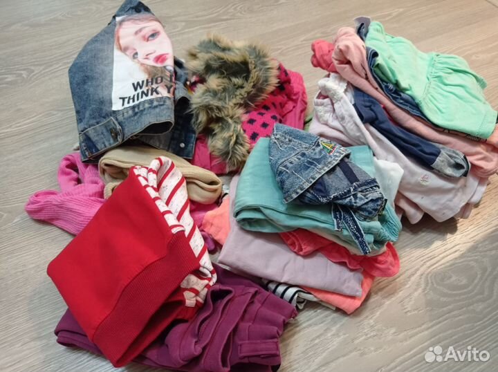 Детская одежда для девочек пакетом