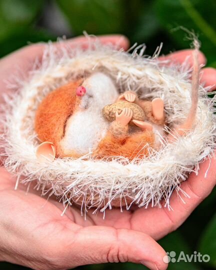 Мягкая игрушка мышка Сонечка подарок