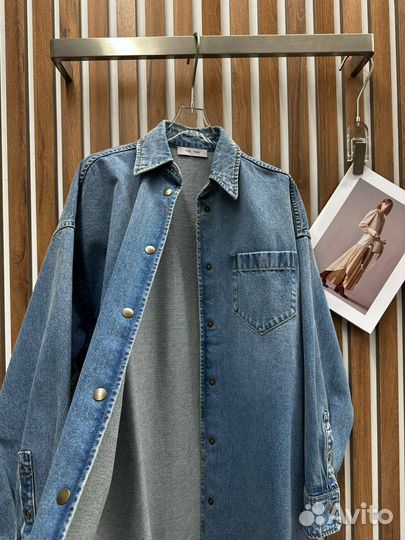 Джинсовая рубашка The Row