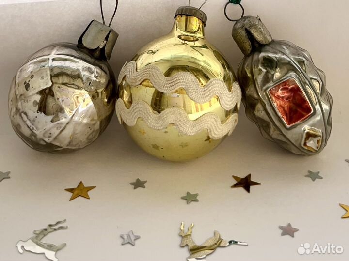 Ёлочные шары СССР