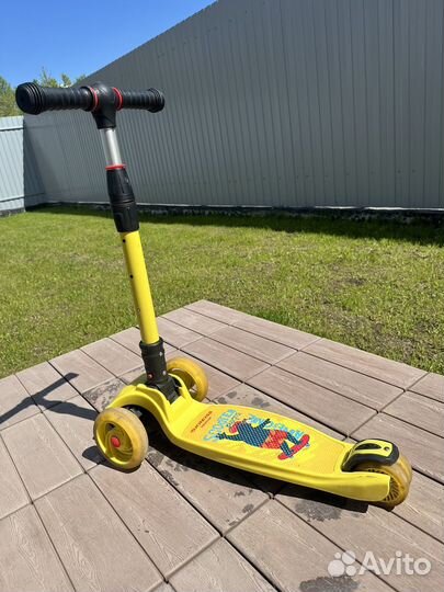 Самокат трехколесный kreiss премиум