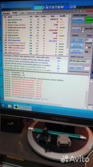 Жесткий диск Seagate 40 Gb 7200 rpm IDE (с бэдами)