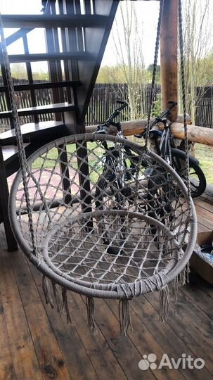 Садовая качеля подвесная