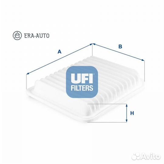UFI 30.709.00 Фильтр воздушный 30.709.00