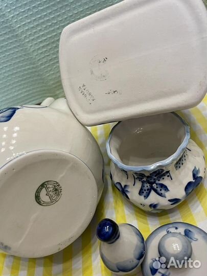 Посуда гжель СССР