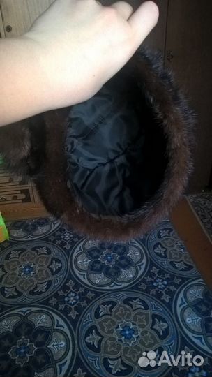 Шапка норковая