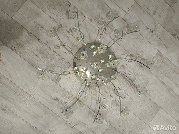 Люстра потолочная бу