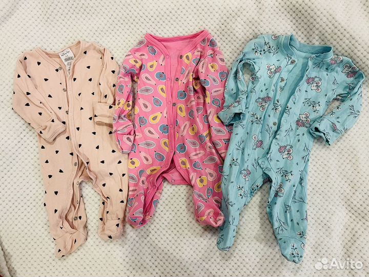 Вещи пакетом на девочку 62 - 68