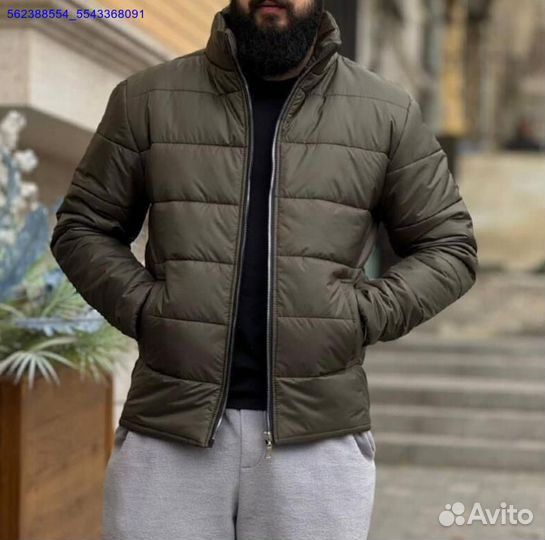 Мужская куртка стежка (все размеры) (Арт.67153)