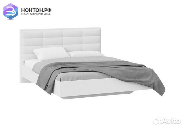 Кровать Агата белая