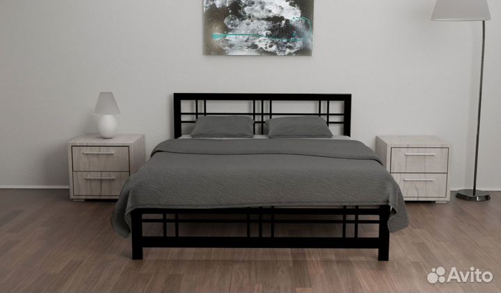 Кровaть из металла 180х200