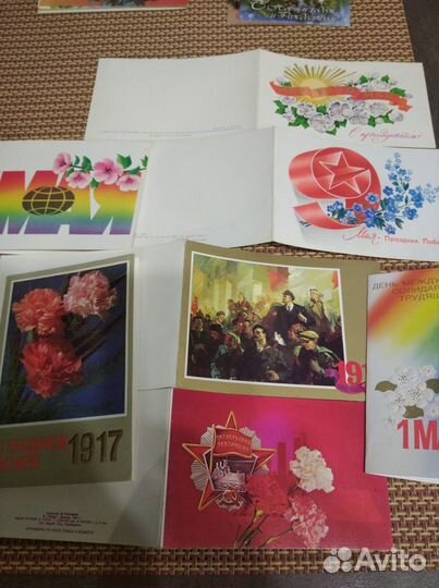 Грамоты СССР, Папки,Почтовые знаки,Открытки СССР