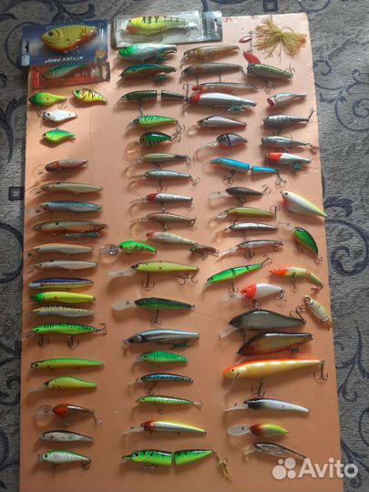Воблеры для троллинга бу