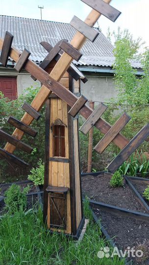 Декоративная мельница для сада