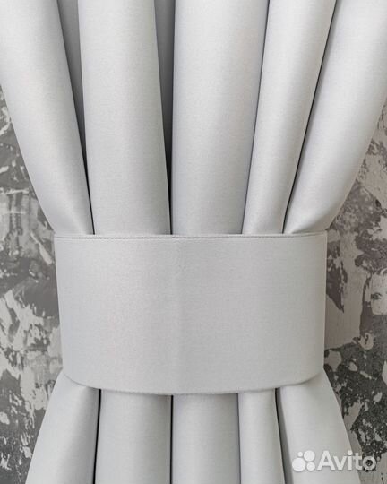 Блэкаут шторы Амадео платиновый