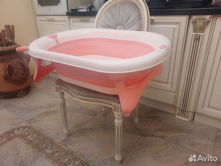 Ванна LaLa-Kids складная антискользящая