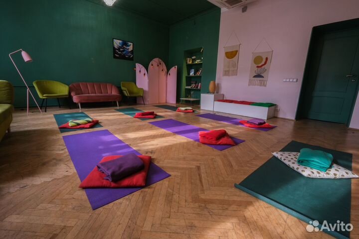 Аренда зала для йоги, практик