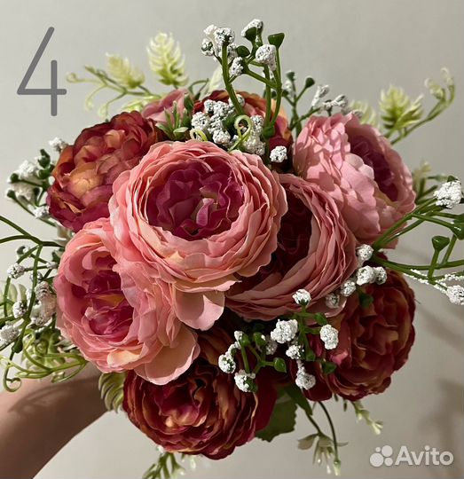 Букет-дублер из искусственных цветов