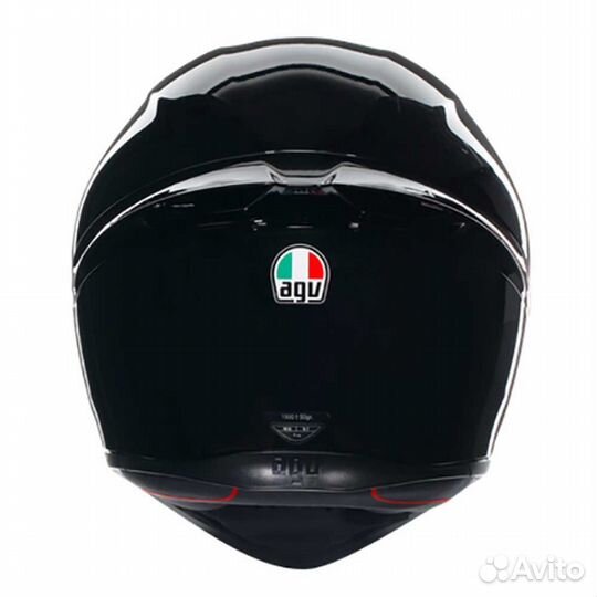 Шлем черный глянец AGV K1 S /под-заказ
